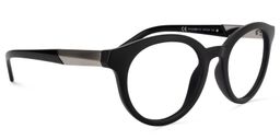 Clayborne Round Black Glasses1
