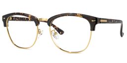 Lasha Browline Gold Glasses1