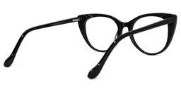 Cadieux Cateye Black Glasses3