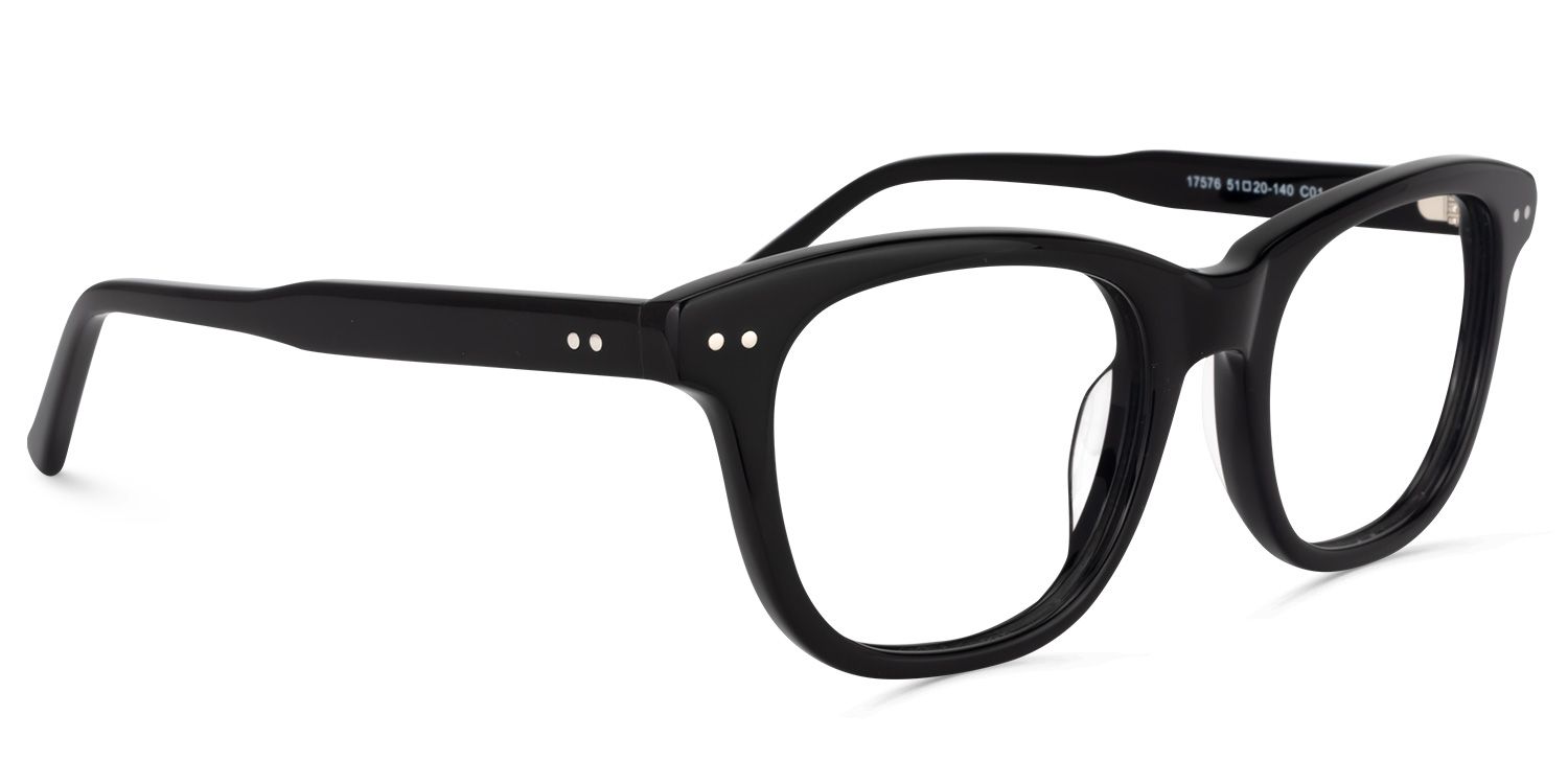 Square Black Glasses | Zeelool Glasses2