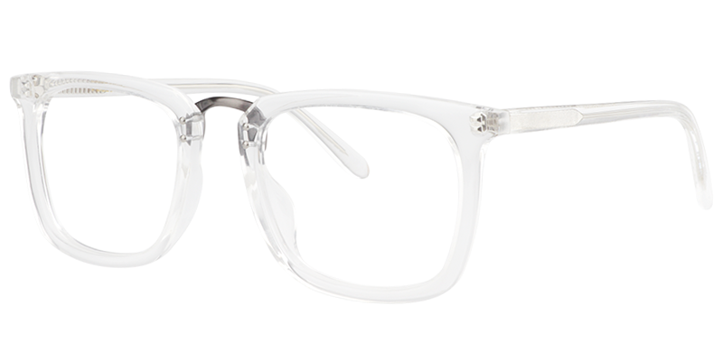 Rectangle Clear Glasses | Zeelool Prescription Glasses2