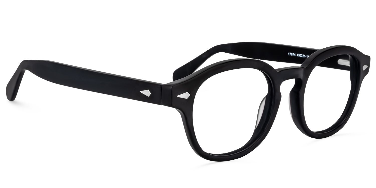 Round Black Glasses | Zeelool Glasses1