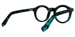 Barger Round Blue-Tortoise Glasses3