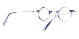 Malaj Geometric Purple Glasses3