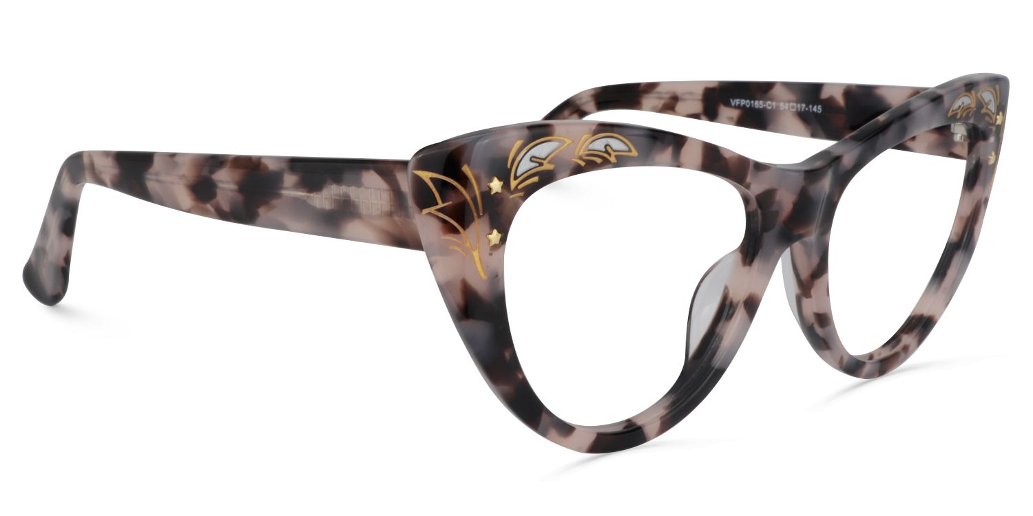 Cateye Dark Tortoise Glasses1