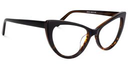 Ginna Cat Eye Tortoise Glasses 3