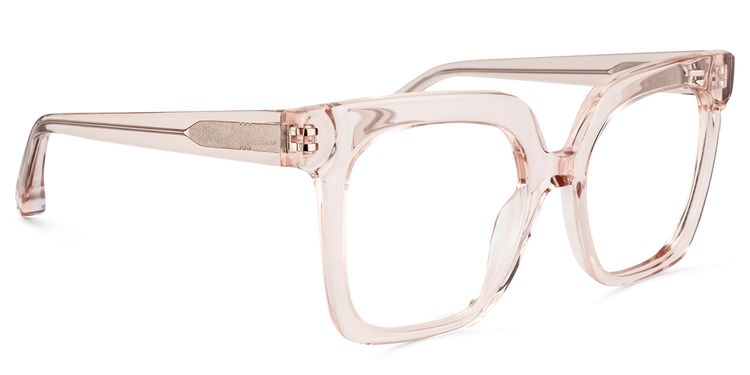 Dexter Square Beige Glasses