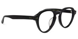 Dobbs Round Black Glasses2