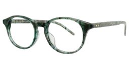 Sims Round Green Tortoise Glasses2