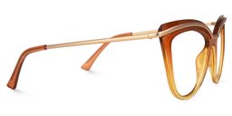 Wasiq Cateye Tawny Glasses2