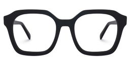 Crittenden Square Black Glasses0