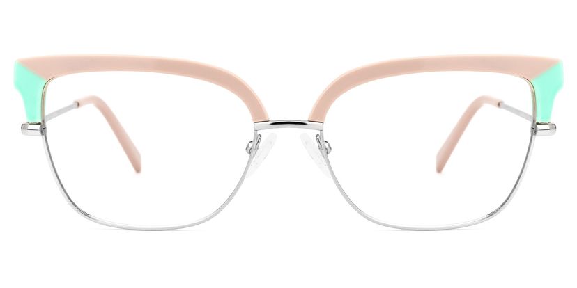 Marcsa Browline Dusty-Pink Glasses