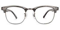 Hacker Browline Gray Glasses0