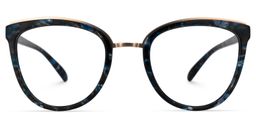 Keyshla Cateye Blue-Tortoise Glasses0