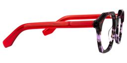 Occeus Geometric Purple-Tortoise Glasses2
