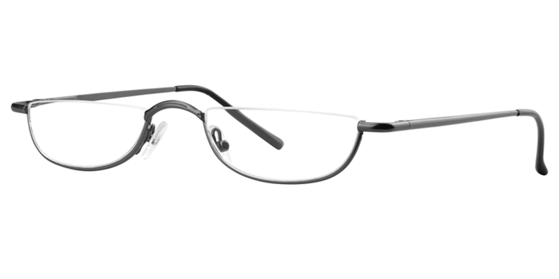 Oval Gray Reading Glasses | Zeelool Reading Glasses2
