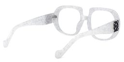 Mackenzie Geometric White Glasses4