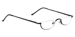 Tabitha Oval Black Reading Glasses3