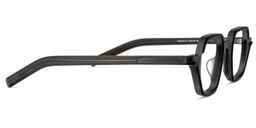 Tomika Geometric Black Glasses2