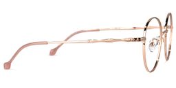 Hidalgo Round Rose-Gold Glasses2