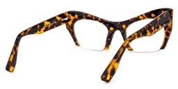 Kyle Cat Eye Yellow-Tortoise Glasses4