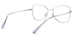 Field Butterfly Silver Glasses 4