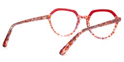 Fisher Geometric Red Glasses4