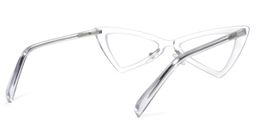 Cammie Cat Eye Clear Glasses3