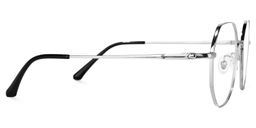 Neisa Geometric Silver Glasses2