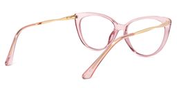 Marcus Cateye Pink Glasses4