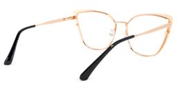 Maxwell Cateye Black Glasses4