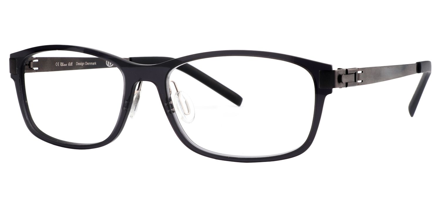 Rectangle Black Glasses | Zeelool Glasses2