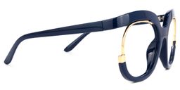 Darice Dark-Blue Round Glasses3