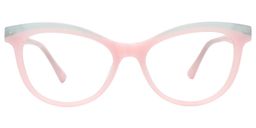 Katherine Cat Eye Pink Glasses0