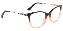 Aggy Cateye Brown Glasses3