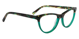 Cartwright Cateye Green Glasses3