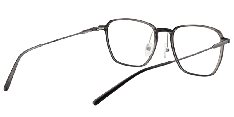 Rectangle Black Glasses | Zeelool Optical5