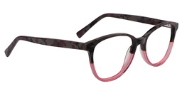 Inez Round Bright-Pink Glasses3
