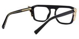 Makayla Square Black Glasses4