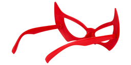 Viki Bat-shaped Red Glasses3