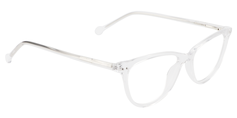 Oval Clear Glasses | Zeelool Eyeglass Frames3