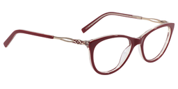 Ernestine Cateye Red Glasses3