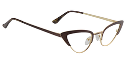 Mignon Cateye Burnt Umber Glasses3