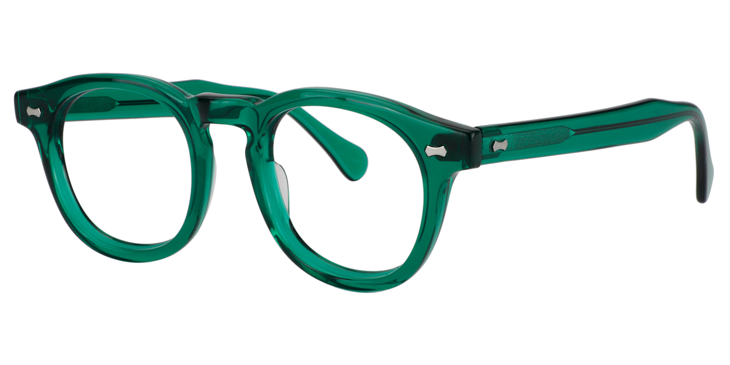 Square Green Glasses | Zeelool Glasses4