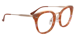 Alfie Square Orange Pattern Glasses3