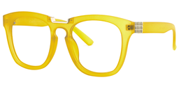 Noreen Rectangle Yellow Glasses2