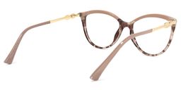Omari Cateye Cameo-Brown Glasses4