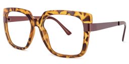 Reeves Square Tortoise Glasses1