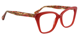 Alethea Square Red Glasses3