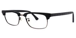 Blithe Browline Black Glasses3